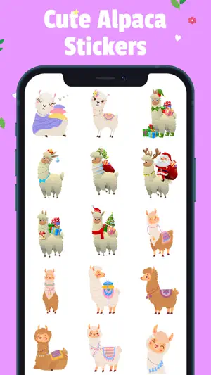 Cute Alpaca Stickers!