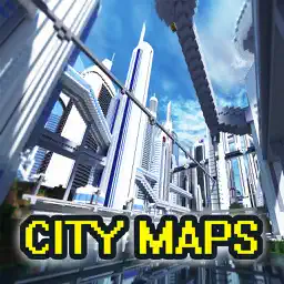 沙盒游戏城市地图 - for 我的世界 多玩盒子