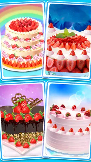 草莓蛋糕! - 草莓蛋糕游戏!